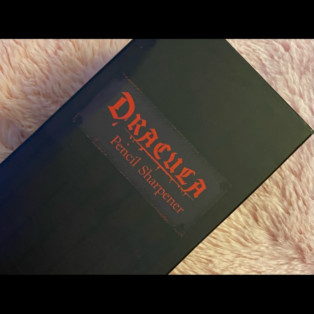 Dracula pencil sharpener